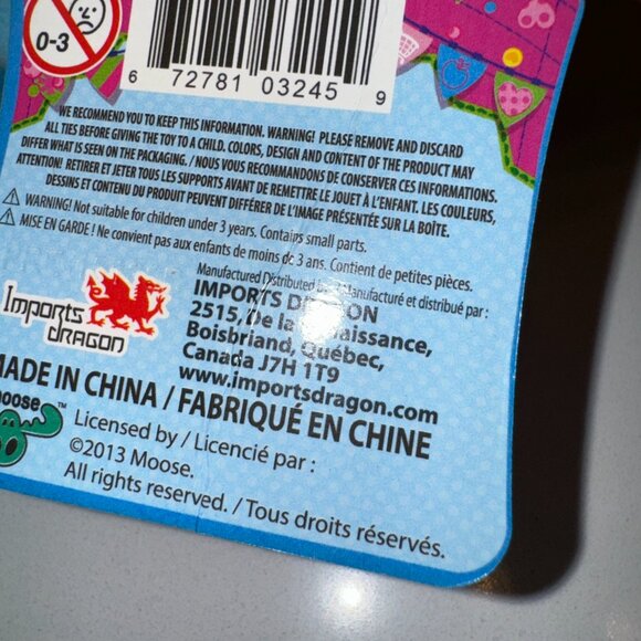 LOT of 3 Shopkins Plushies Toaster, Lipstick and Cookie Tags - Picture 6 of 8